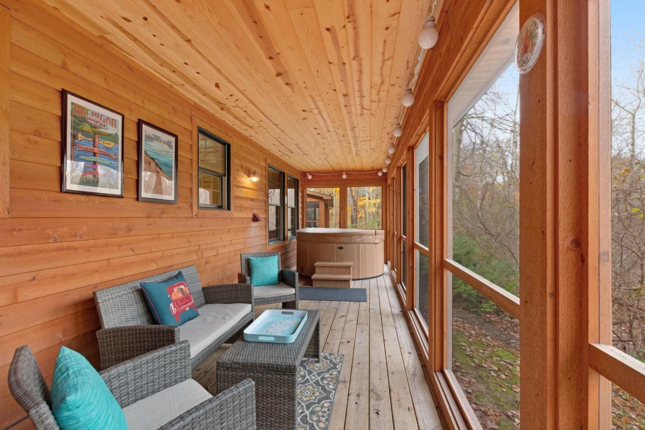 Kingfisher Cove Cabin 2 Saugatuck Eksteriør bilde